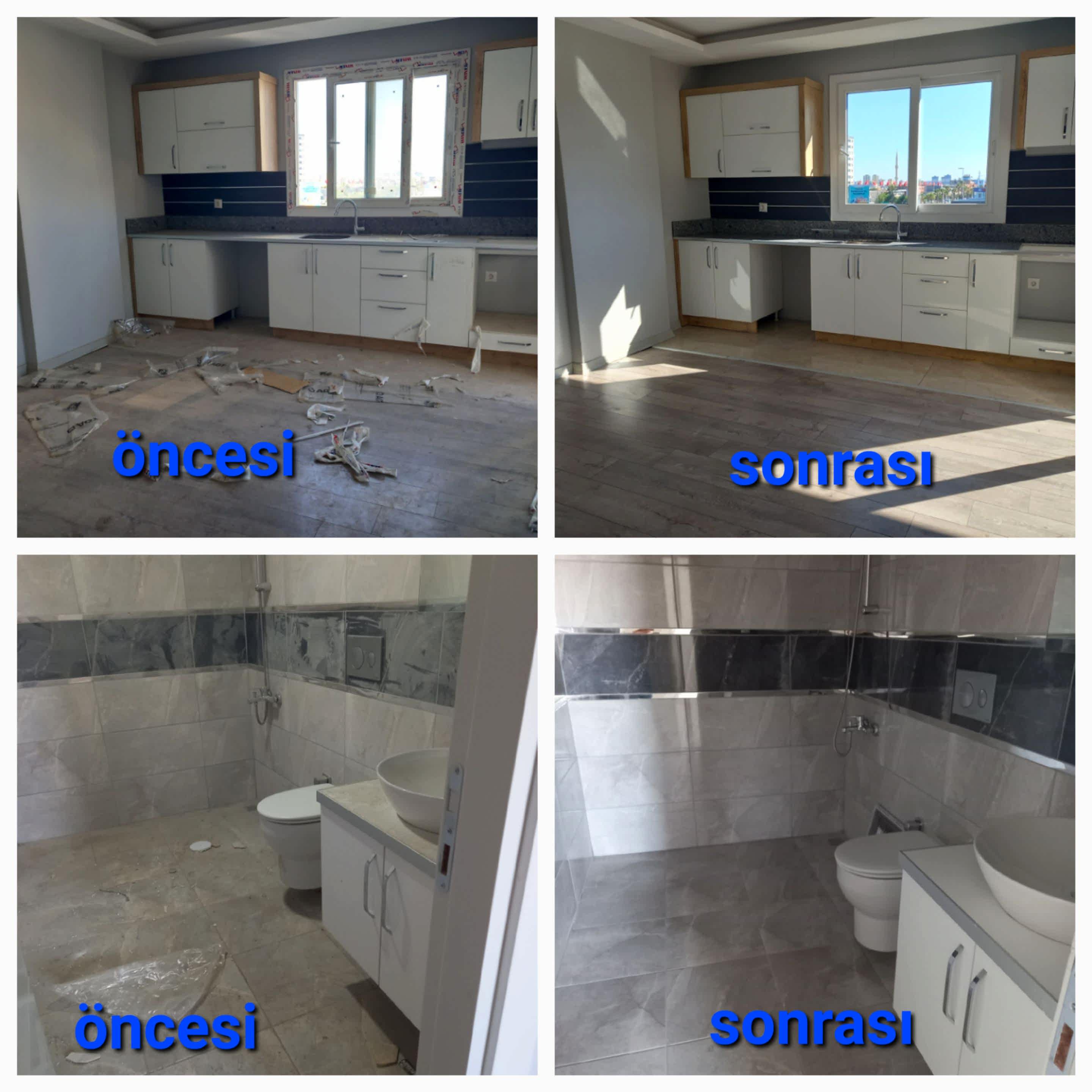 İnşaat sonrası KLAS Tekstil bina temizliği